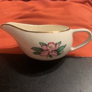 Modern Orchid Gravy Boat by Paden City